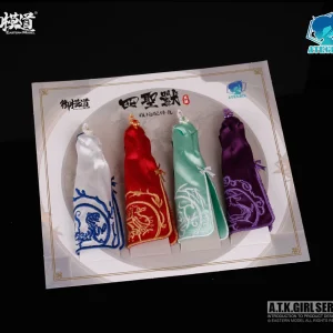 boutique en ligne A.T.K GIRL : FOUR MYSTICAL BEASTS QIPAO ACCESSORIES SET 31
