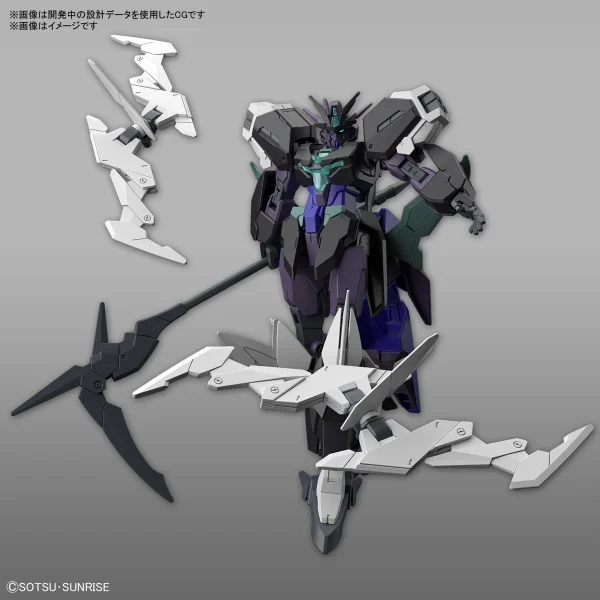 HG 1/144 PLUTON GUNDAM soldes magasin 7