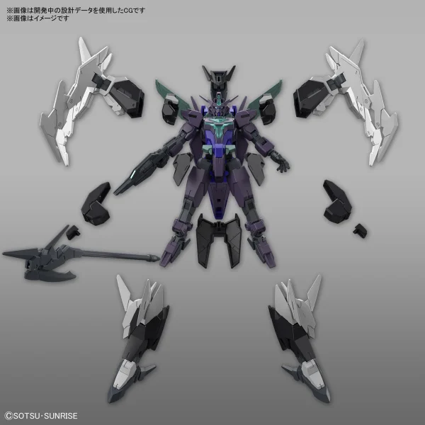 HG 1/144 PLUTON GUNDAM soldes magasin 8