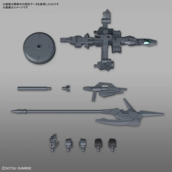 HG 1/144 PLUTON GUNDAM soldes magasin 9