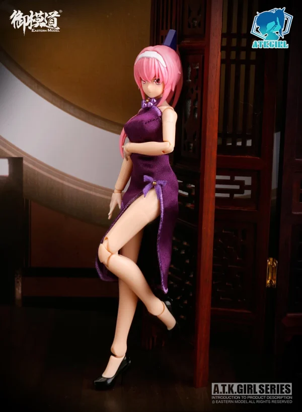 boutique en ligne A.T.K GIRL : FOUR MYSTICAL BEASTS QIPAO ACCESSORIES SET 8