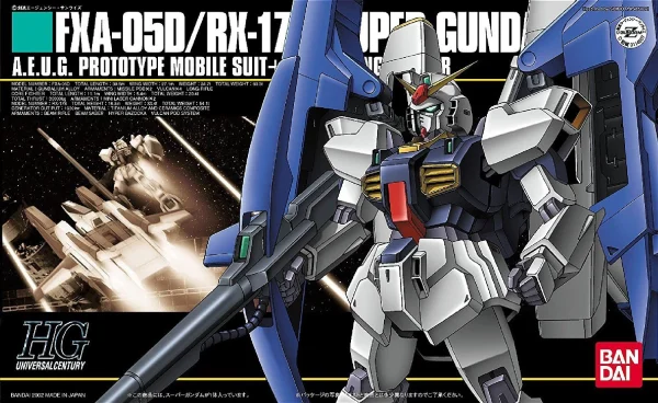 beauté HGUC 1/144 FXA-05D/ RX-178 SUPER GUNDAM 1