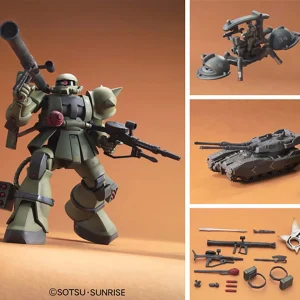Distributeur Officiel HGUC 1/144 ZAKU GROUND ATTACK SET 10