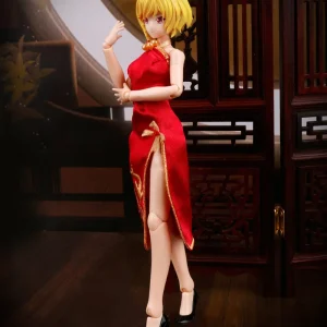 boutique en ligne A.T.K GIRL : FOUR MYSTICAL BEASTS QIPAO ACCESSORIES SET 15