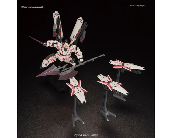 HGUC 1/144 FULL ARMOR UNICORN GUNDAM (DESTROY MODE / RED COLOR VER.) dernières 6