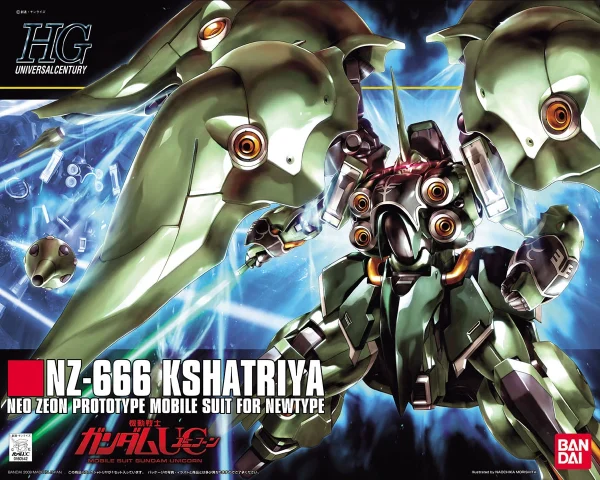 HGUC 1/144 KSHATRIYA beauté 1