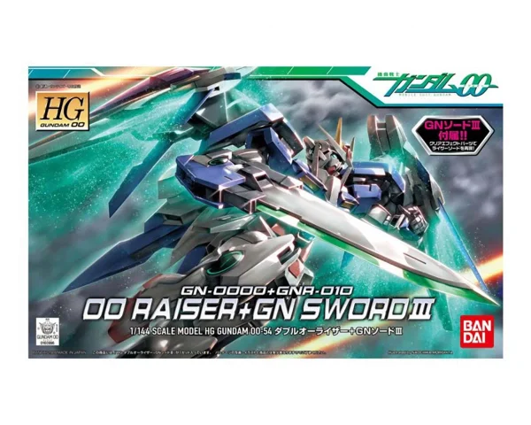 excellent qulity HG00 1/144 00 RAISER GN SWORD III 1