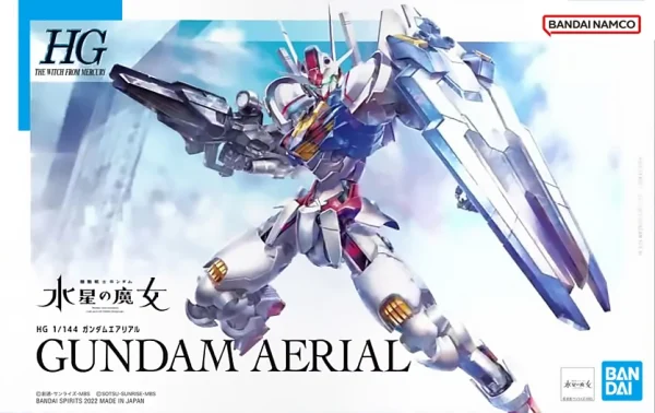 HG 1/144 GUNDAM AERIAL boutiqued pas cher 1