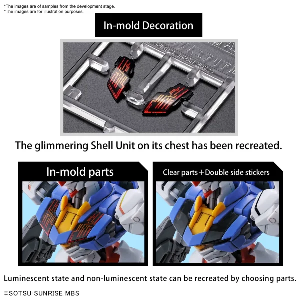 HG 1/144 GUNDAM AERIAL boutiqued pas cher 9