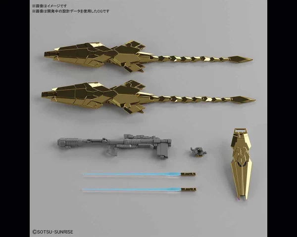 HGUC 1/144 GUNDAM PHENEX (UNICORN MODE) (NT VER.) (GOLD COATING) Boutique 5