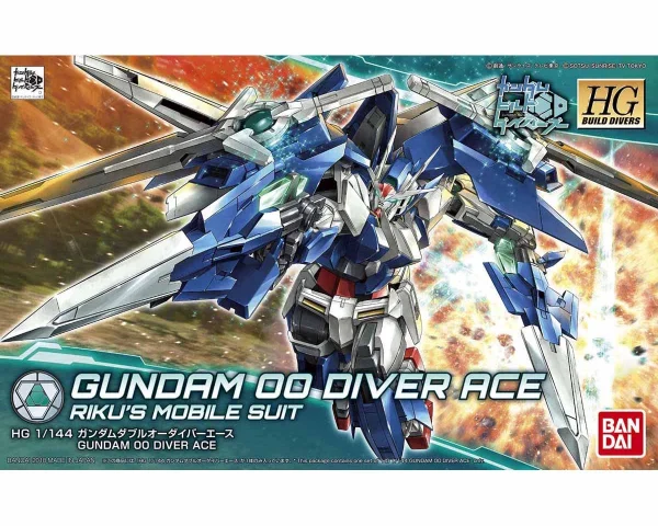 grande qualité HGBD 1/144 GUNDAM 00 DIVER ACE 1