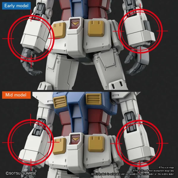 HGUC 1/144 RX-78-02 GUNDAM (GUNDAM THE ORIGIN VER.) Livraison rapide 5