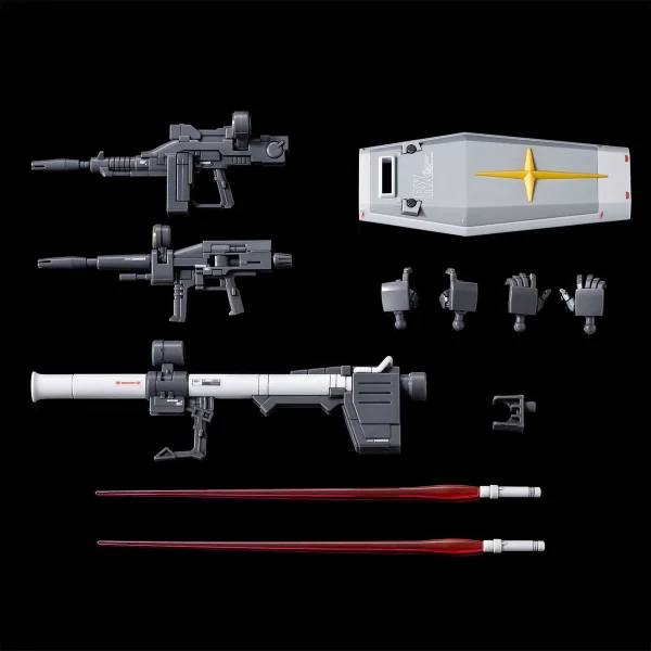 HG 1/144 RX-78-02 GUNDAM ROLLOUT COLOR (THE ORIGIN VER.) Protections acheteurs 6