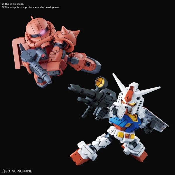 dernière tendance SDCS RX-78-2 & CHAR’S ZAKU II 7