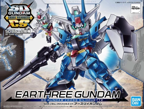 SD CROSS SILHOUETTE EARTHREE GUNDAM boutique en ligne france 1